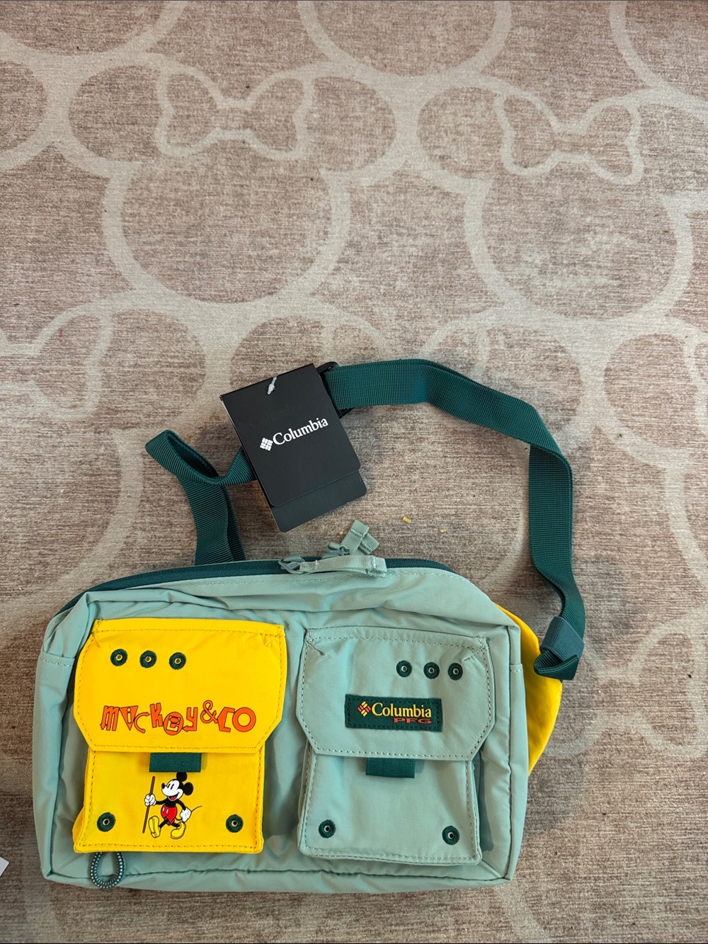 Disney Columbia hip bag NWT